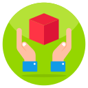 cubo 3d icon