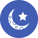 luna creciente icon