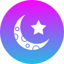 luna creciente icon