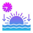 puesta de sol icon