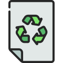 papel reciclado icon