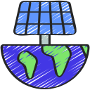 energía solar icon