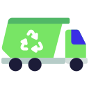 camion de recyclage 