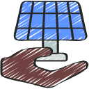 energía solar icon