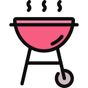 parrilla de barbacoa icon