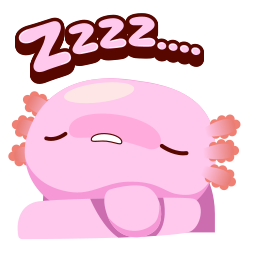 dormir sticker