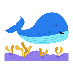 baleia sticker