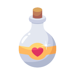 Love potion sticker