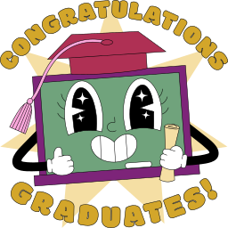 graduación sticker