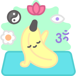 Yoga sticker
