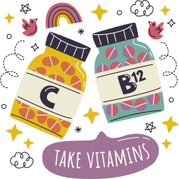 vitaminas sticker