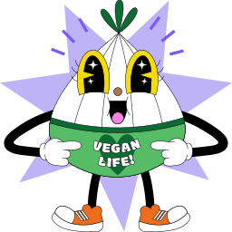 vegano sticker