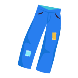 pantalones sticker