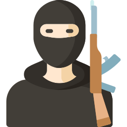 Terrorist - Free people icons