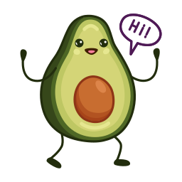 aguacate sticker