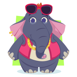 elefante sticker