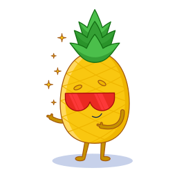 piña sticker