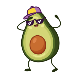 aguacate sticker