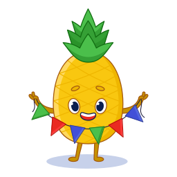 piña sticker