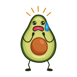 aguacate sticker