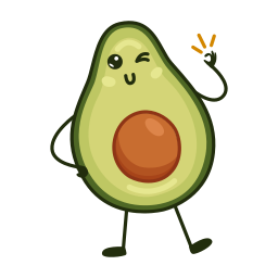 aguacate sticker