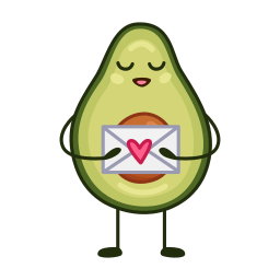 aguacate sticker