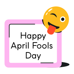 april fools day sticker