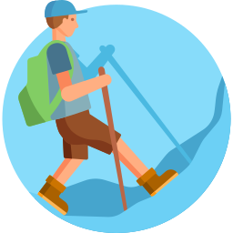 Hiking - Free people icons