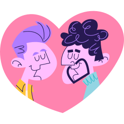 pareja sticker