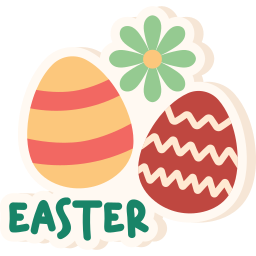 felices pascuas sticker