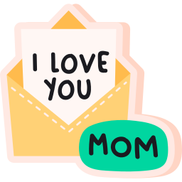 amo a la mamá sticker