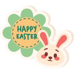 felices pascuas sticker