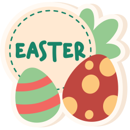 felices pascuas sticker