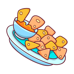 nachos sticker