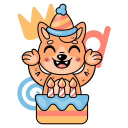 cumpleaños sticker