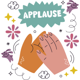 animated applause clipart