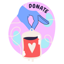 donador de sangre sticker