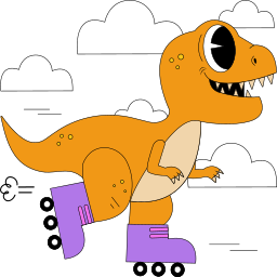 dinosaurio sticker