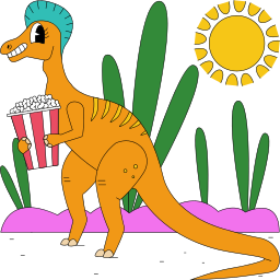 dinosaurio sticker