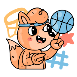 baloncesto sticker