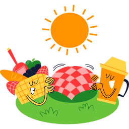 picnic sticker