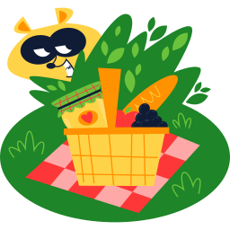 picnic sticker