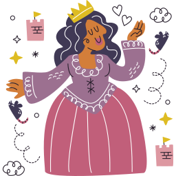 princesa sticker