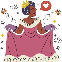 princesa sticker