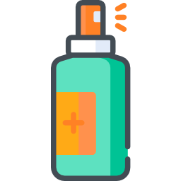 Free Vector  Spray bottle cartoon vector icon illustration healthcare  object icon concept isolated flat vector