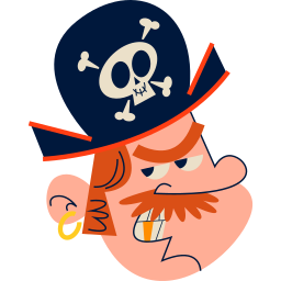 Pirate Stickers Stock Illustration - Download Image Now