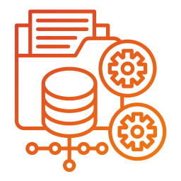 Data processing - Free technology icons