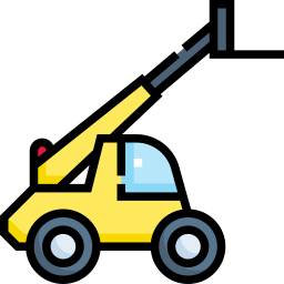 Telehandlers - Free transport icons