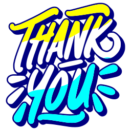 Thank you Stickers - Free social media Stickers