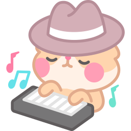 piano sticker